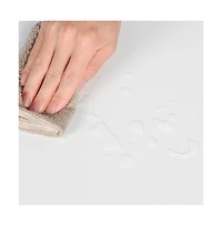 Yaheetech 32" H Free-Standing Bathroom Floor Cabinet with 4 Drawers and 2 Doors Espresso