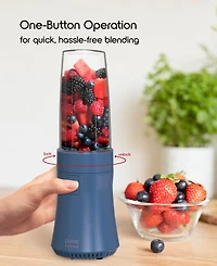 Tzumi Puree 18 oz. One-Touch Mini Blender