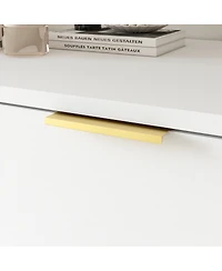 Streamdale Furniture 9 Drawer Dresser, 63" Large Deep Chest of Drawers, Wooden Storage Cabinet