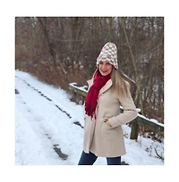 Headbands of Hope Women's Italian Fringe Scarf - Merlot