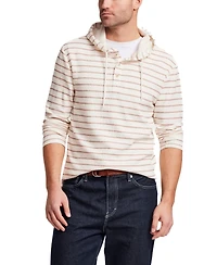 Weatherproof Vintage Men's Long-Sleeve Mixy Quarter Button Hoodie