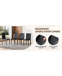 Streamdale Furniture Walnut Textured Dining Table with Storage Shelf & Pu Chairs