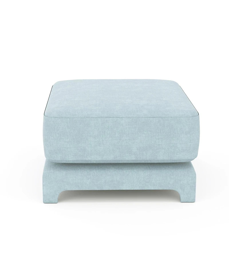 Streamdale Furniture Exquisite Chenille Sofa with Tufted Arms and Lumbar Support