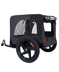 Zeus & Ruta Outdoor Heavy Duty Collapsible Kitten Bike Trailer
