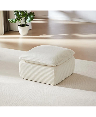 Streamdale Modern corduroy cloud sofa, freely combined, comfortable sitting experience.