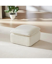 Streamdale Modern corduroy cloud sofa, freely combined, comfortable sitting experience.