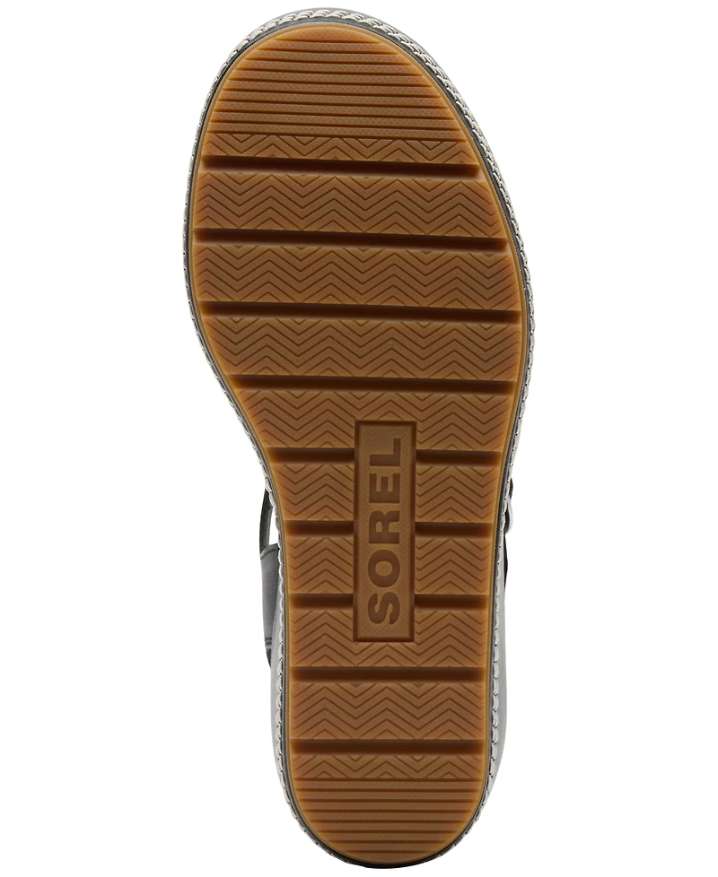 Sorel Women's Sunpeak Wedge Heel Ankle-Strap Sandals