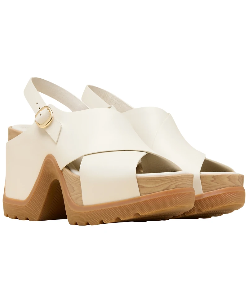 Sorel Women's Roam'N Rise Round Toe Heel Sandals