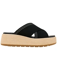 Sorel Women's Sunpeak Round Toe Platform Sandals