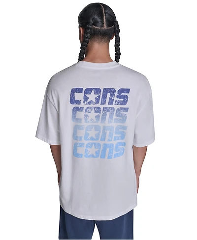 Converse Men's Cons Gradient Graphic Short-Sleeve T-Shirt