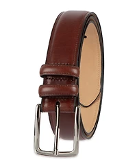 Club Room Men's Luxury Drop Edge Stitched Leather Belt, Macy's Exclusive