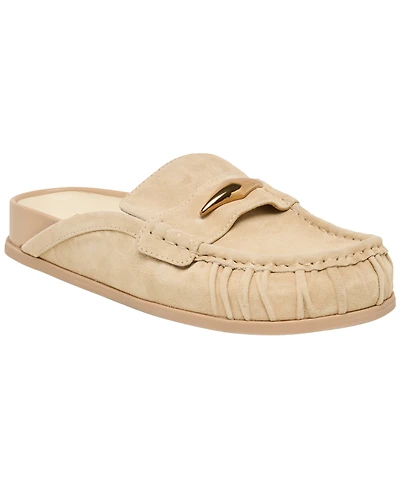 Dolce Vita Women's Jordero Buckle Tailored Flat Mules