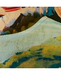 Pre-Owned Dolce & Gabbana Women's Multicolor Portofino Print Silk Top