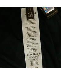 Pre-Owned Roberto Cavalli Women's Black Printed Jersey Midi Dress