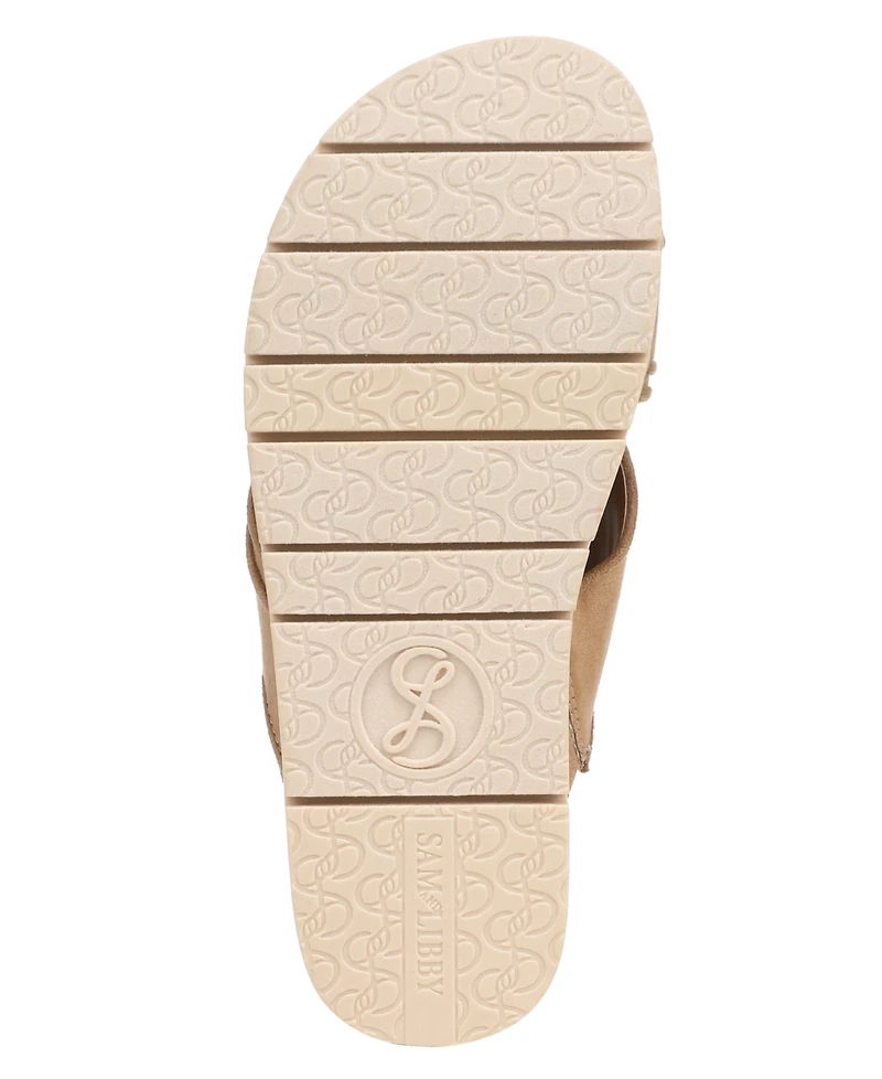 Sam and Libby Women's Ander Slide Round Toe Sandals