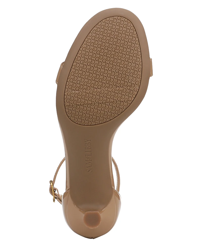 Sam and Libby Women's Jasmina Ankle Strap Dress Sandals
