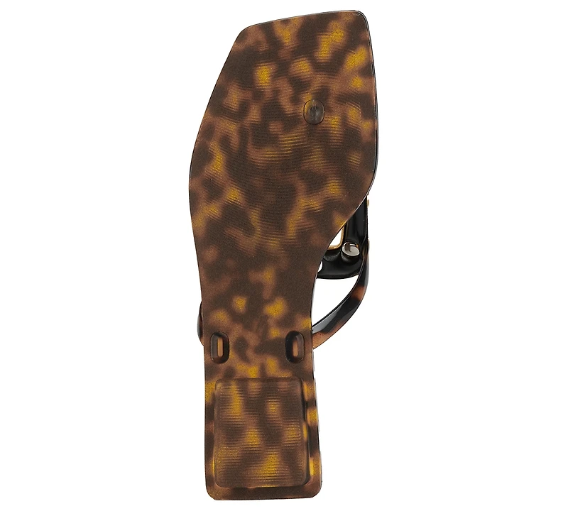 Jeffrey Campbell Linques-j Embellished T-Strap Flat Jelly Sandals