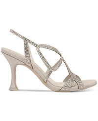 Circus Ny by Sam Edelman Women's Louisa Strappy Butterfly Rhinestone Dress Sandals