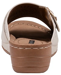 Gc Shoes Women's Moira Perforated Comfort Round Toe Sandals