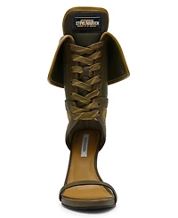 Steve Madden Women's Casella Lace-Up Stiletto Sandals