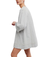 Free People Women's Goldie Balloon-Sleeve V-Neck Dress