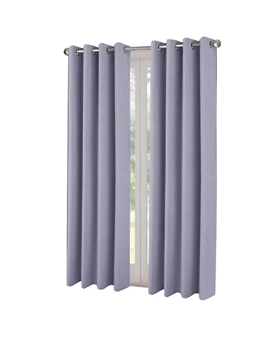 Rt Designers Collection Boden 100% Blackout Grommet Curtain Panel 54" x 90" Grey