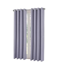 Rt Designers Collection Boden 100% Blackout Grommet Curtain Panel 54" x 90" Grey