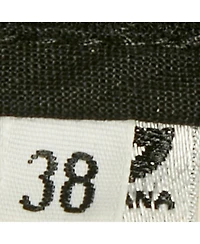 Pre-Owned Dolce & Gabbana Women's Black Viscose Blend Stretch Slim Fit Trousers