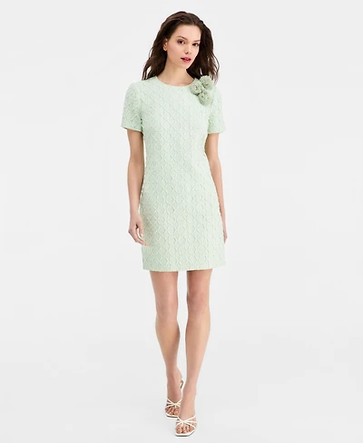 Eliza J Women's Pom Textured Dress