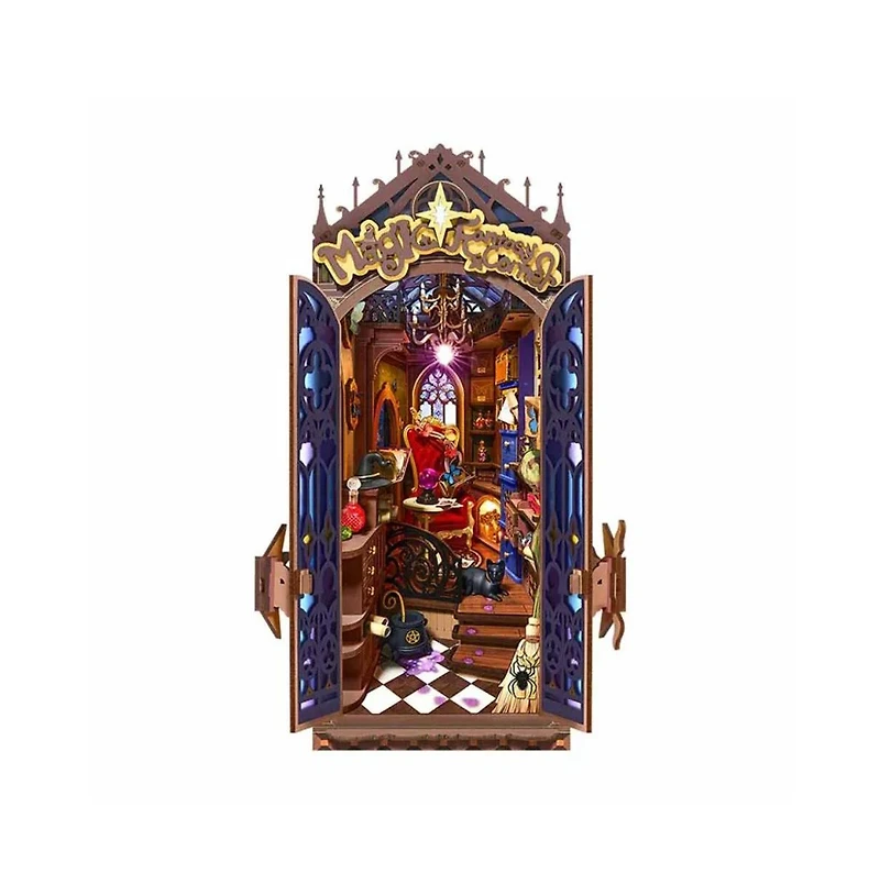 Flash Popup Diy 3D Book Nook Kit: Magic Fantasy Corner 185 pieces