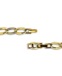Macy's 3/8 ct. t.w Cubic Zirconia Pave Open Link Bracelet, Created for