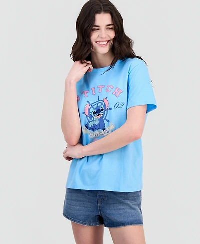 Disney Juniors' Stitch Yacht Club Graphic T-Shirt