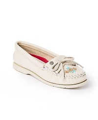Minnetonka Women's Nizhoni Suede Beaded Moccasins