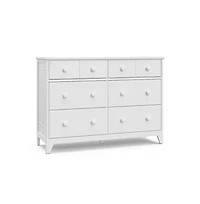 Storkcraft Moss 6 Drawer Double Dresser