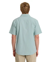 Quiksilver Men's Ridge Tech Classic Short-Sleeve Shirt