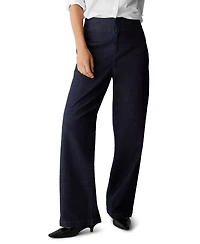 Eileen Fisher Women's Wide-Leg Trousers