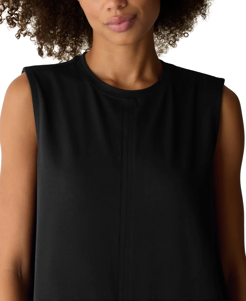 Eileen Fisher Women's Sleeveless Crewneck Tank Dress