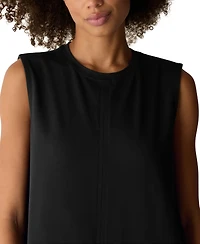 Eileen Fisher Women's Sleeveless Crewneck Tank Dress