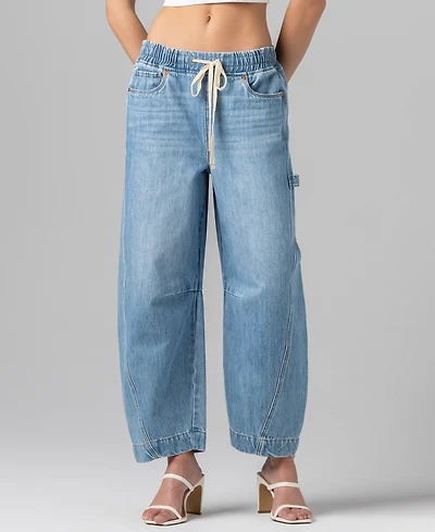 Blank Nyc Women's Pull-On Barrel Jeans