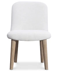 Bernhardt 7-Pc. Wood Loggia Dining Set Round Table and Side Chairs