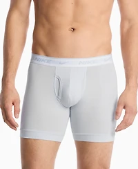 Nike Men's Dri-fit Essential Cotton Stretch Boxer Briefs, 3-Pack