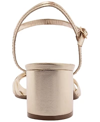 Arezzo Women's Nina Mid Block Heel Sandals