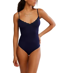 Free People Women's Spring Fever V-Neck Bodysuit