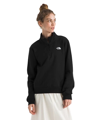 The North Face Women's Evolution Simple Dome Regular Quarter Zip Sweatshirt