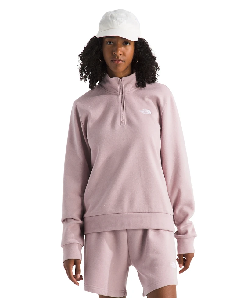 The North Face Women's Evolution Simple Dome Regular Quarter Zip Sweatshirt