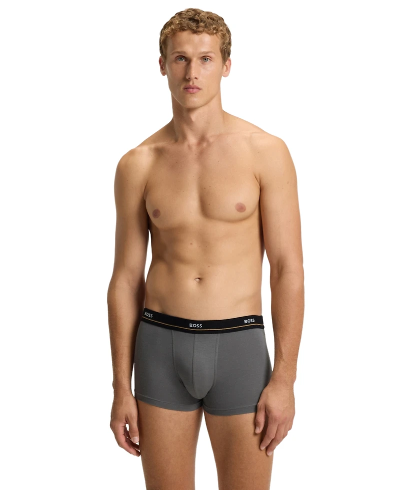 Hugo Boss Men's Trunk Underwear, 5-Pack Set