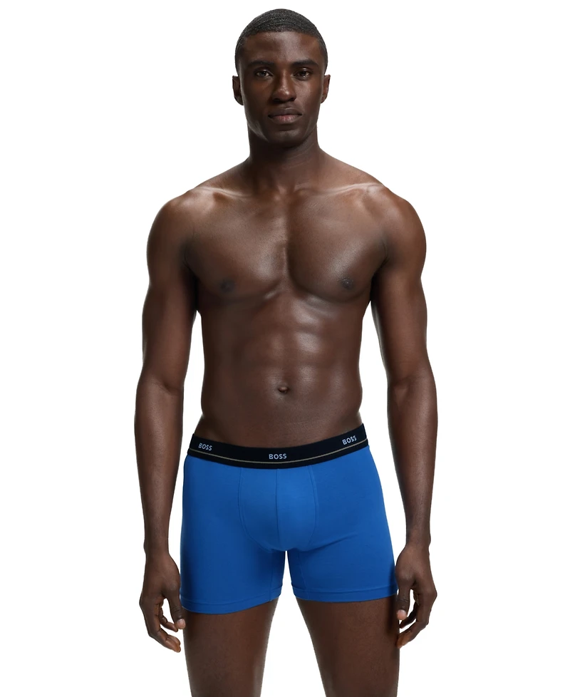 Hugo Boss Men's Essentials Boxer Briefs Underwear, 5-Pack Set
