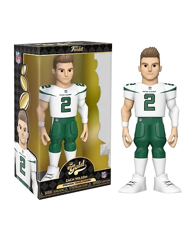 Funko Ny Jets Nfl Gold 12 Inch Vinyl Figure | Zach Wilson