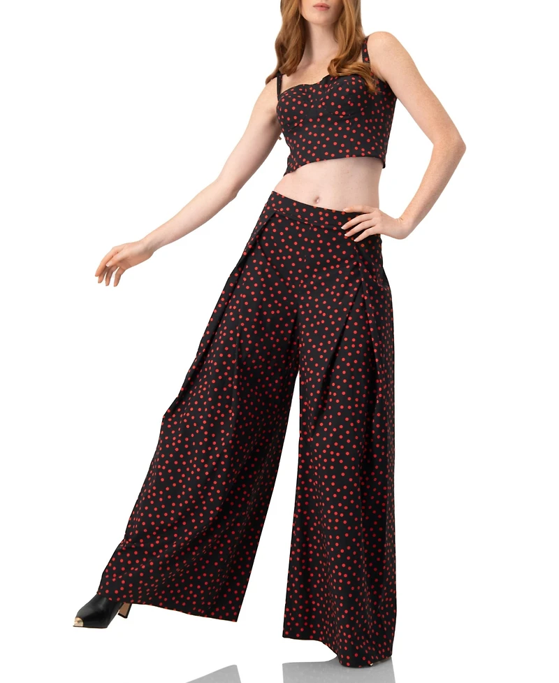 Ivonne Women's Polka Dot Bustier