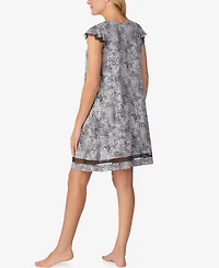 Ellen Tracy Yours to Love Short Sleeve Nightgown